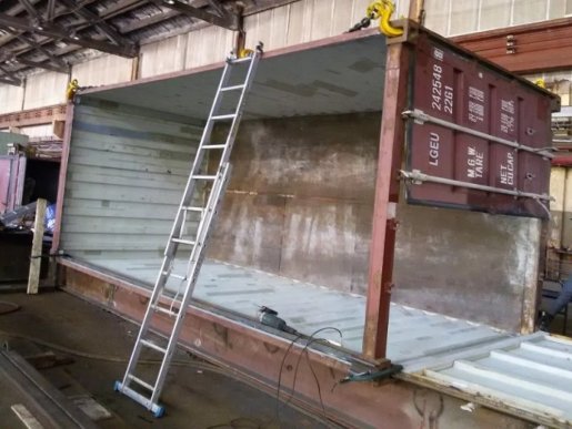 Ремонт сухогрузных и рефрижераторных контейнеров стоимость ремонта и где отремонтировать - Саратов